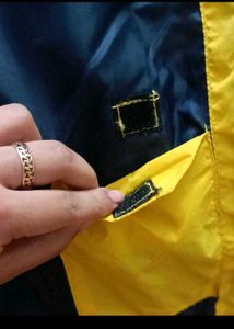 Yellow Quilted Jacket