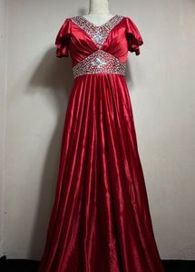 Red carpet dress