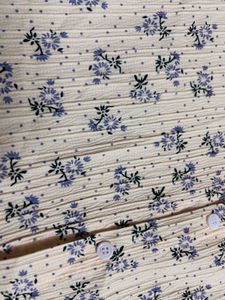 Floral Peter Pan Collar Top