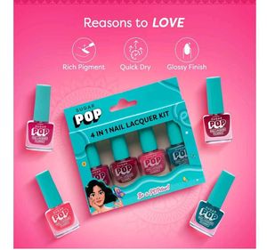 Sugar Pop 4-in-1 Nail Lacquer Kit