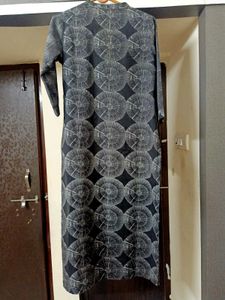 ANOUK Elegant BLACK Printed Kurta