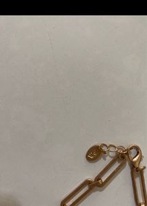 Zara Paper Clip Necklace