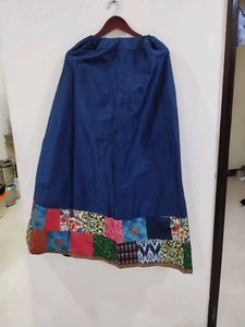 Vintage Patchwork Maxi Skirt