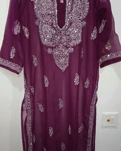 Chikankari Kurti