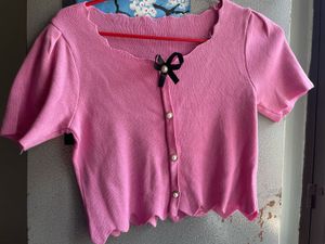 A Korean Pink Top