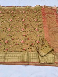 Heavy Embroidery Saree