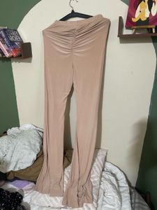 Gym Beigh Bootcut Trouser