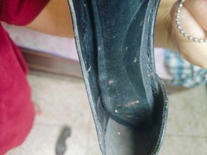 Bata Black Pointed Heels