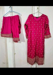 Elegant Pink Kurta Set