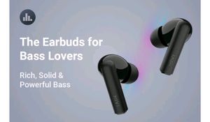 Mivi Duopods F30 with 42 hours batteryFast Charging TWS Bluetooth Headset (Black, True Wireless)