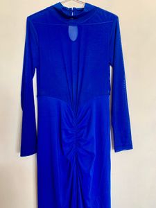 Mesh See-through Maxi Dress