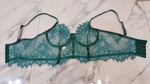 Teal Lace Bralette..size M