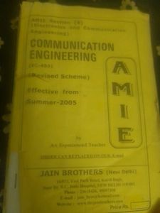 Communication Engineering AMIE
