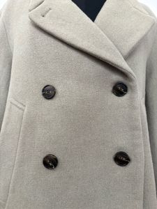 premium Wool Blend Overcoat