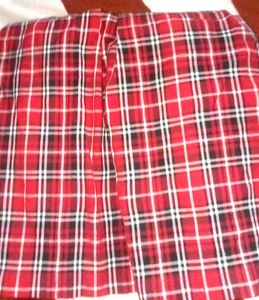 Plaid Pleated Skirt