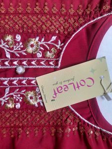 Party Wear Georgette Kurta