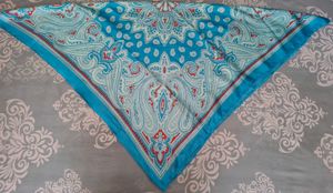 y2k Paisley Print Scarf (bandana)
