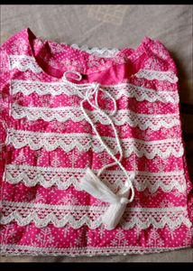 Pink Kurti Set