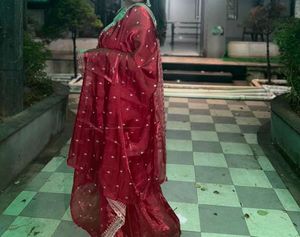 Elegant Red Kurta Set