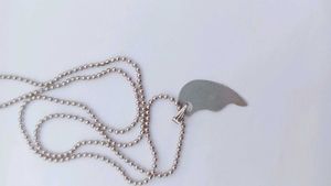 Black Choker And Half Heart Chain