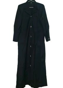 Elegant Navy blue Burqa Coat