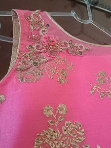 Pink Floral Dress