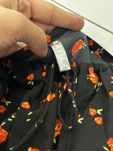 Black Floral Dress