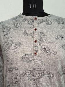 Paisley Print T-Shirt