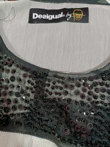 Desigual Black/White Dress
