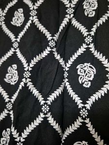 Beautiful Black Printed Kurta