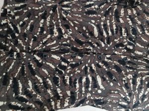 Animal Print Mesh Shirt