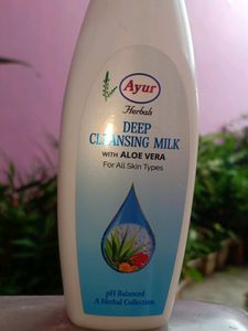 Combo Of AYUR HERBALS CLEANINGMILK &amp; HIMALAYA NEEM
