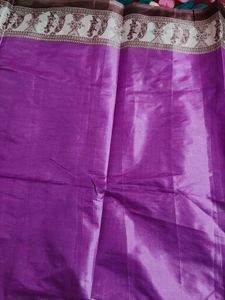 Elegant Purple Saree