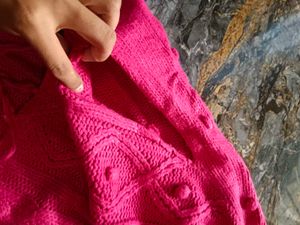 Woolen Poncho Top