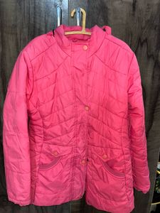 Pink Puffer Jacket