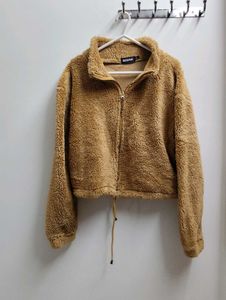 Cozy Mustard Fleece Jacket