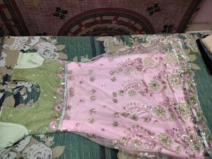 Beautiful Suit With Pjami N Dupatta