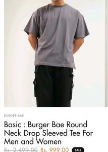 Burger Bae Oversized tshirt