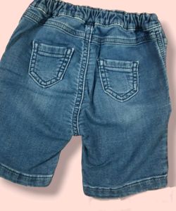 ¾ Jeans Shorts For Baby Boy