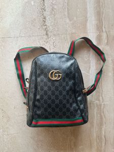 Gucci designer backpack with  log