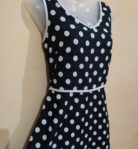 Polka Dot Dress Very Pretty No Defect🌸💕