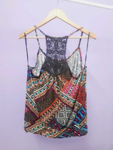 Patterned Summer  Top