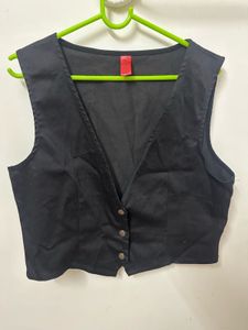 New‼️Black Vest Waistcoat XL