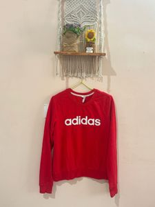 Red Adidas Sweatshirt