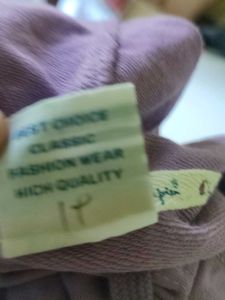 Pretty Lavender Hoodie - 36” Bust, Like New