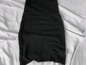 Halter Cross Neck Dress