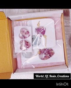 Valentine&#39;s Day Resin Gift Item Combo