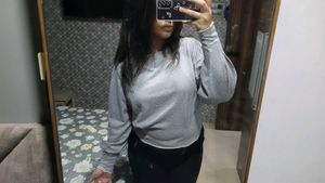 Grey Long Sleeve Top