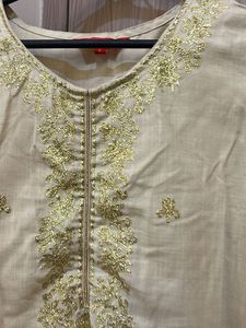 Elegant Embroidered Kurta