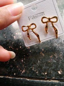 Bow Stud Earrings